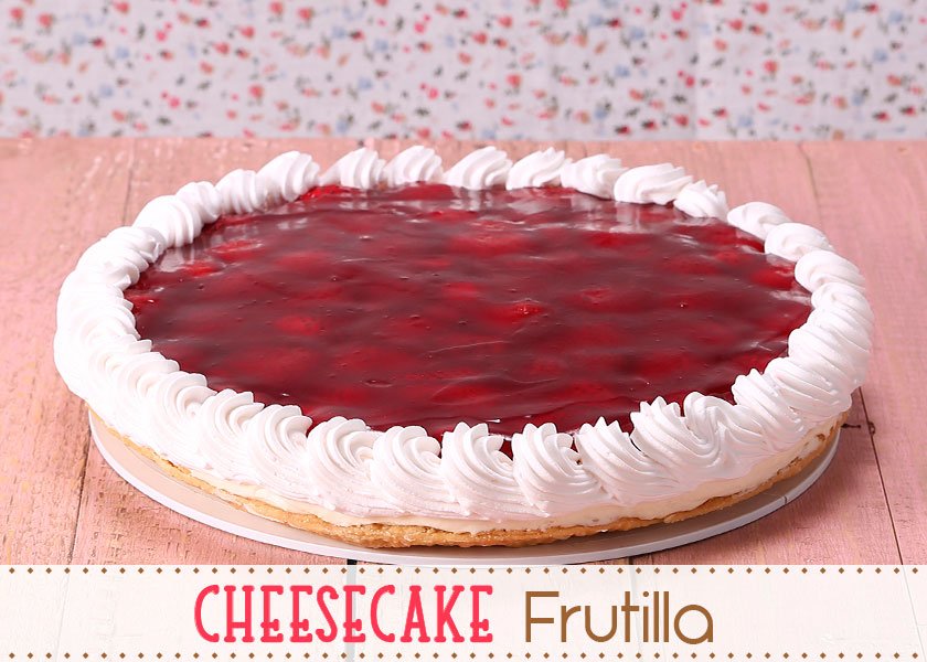 Cheesecake de frutilla